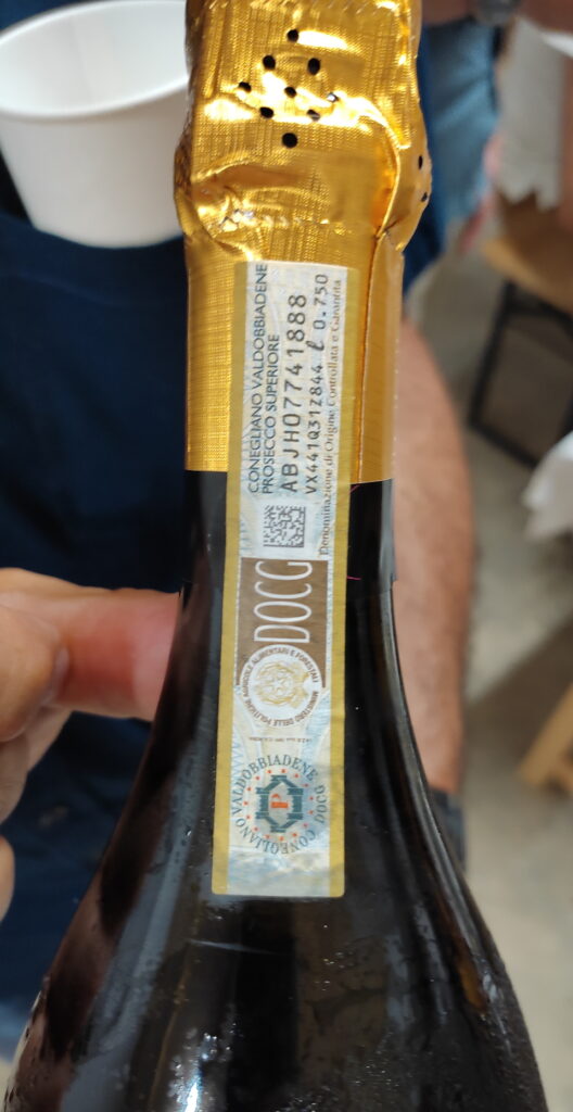 6c Prosecco Superiore valdobbiadene