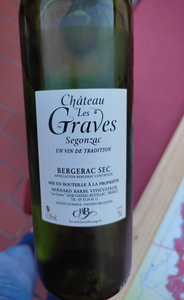 1b Château les Graves Blanc