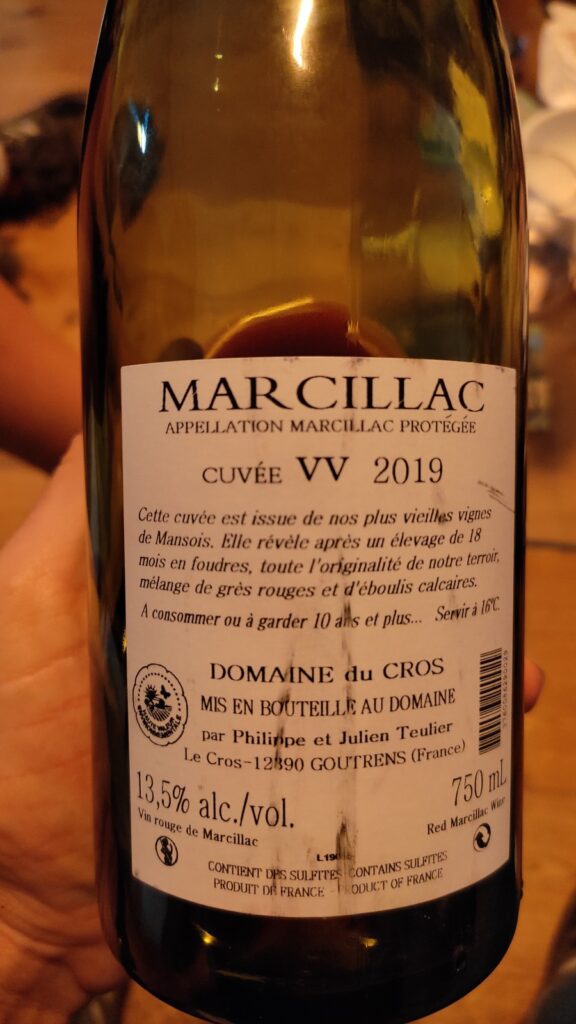 4B VV Domaine du Cros