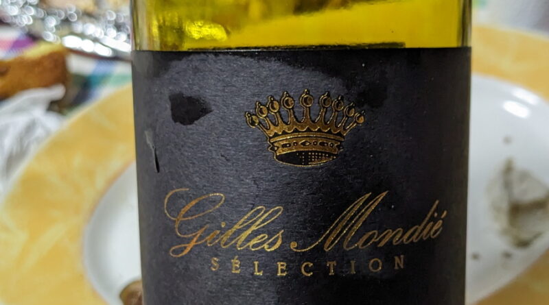 3 Syrah Réserve Gilles Mondié