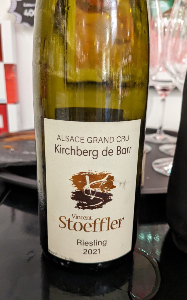 1 Riesling Kirchberg de Barr Vincent Stoeffler