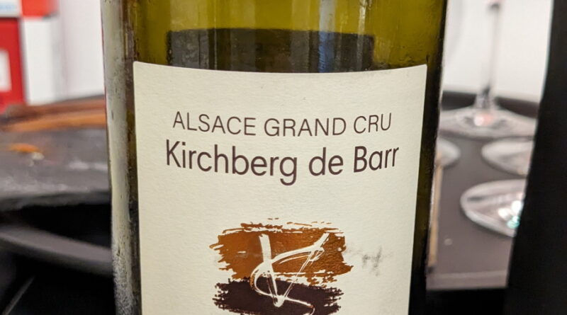 1 Riesling Kirchberg de Barr Vincent Stoeffler