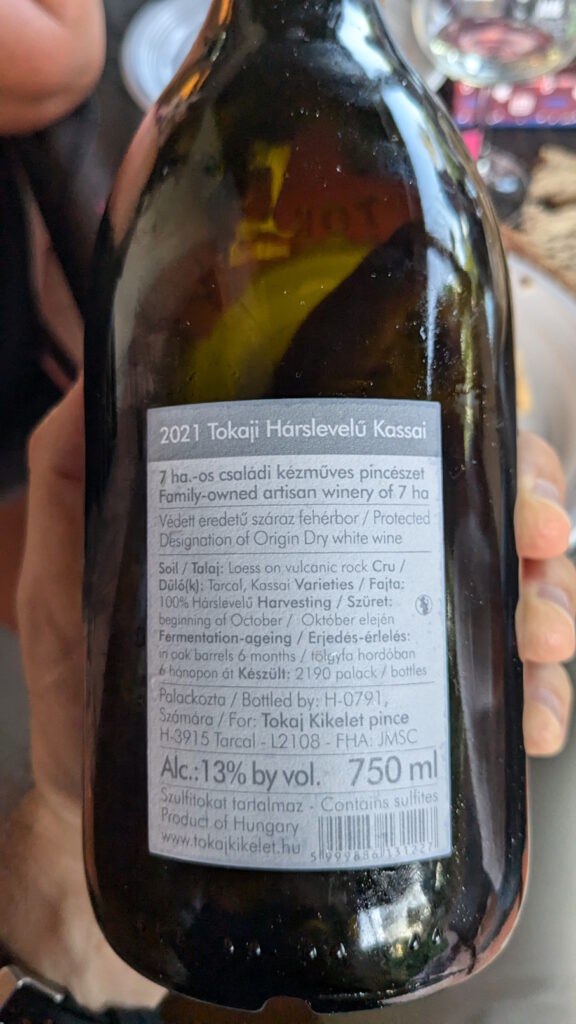 1b Kikelet Tokaji Harslevelu - Tokaj Kikelet Pince KFT - 2021