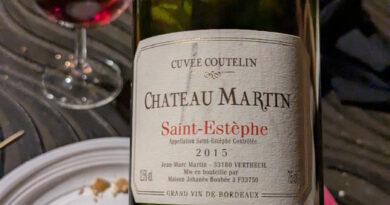 8 Cuvée Coutelin - Château Martin - 2015