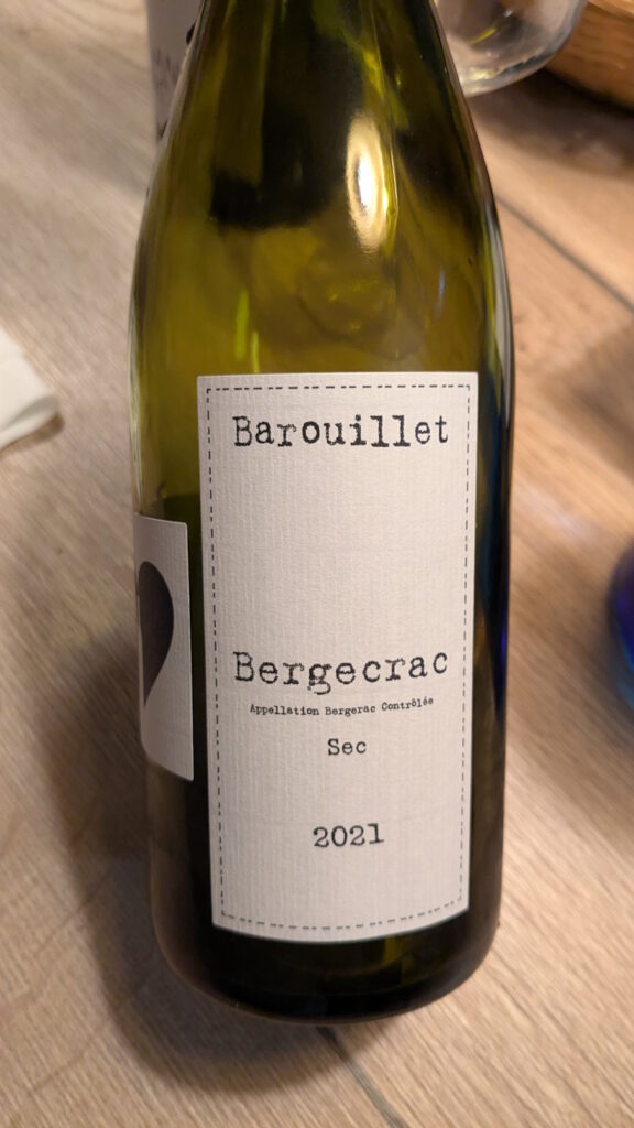 4 Barouillet Blans Sec Domaine Barouillet (2021)