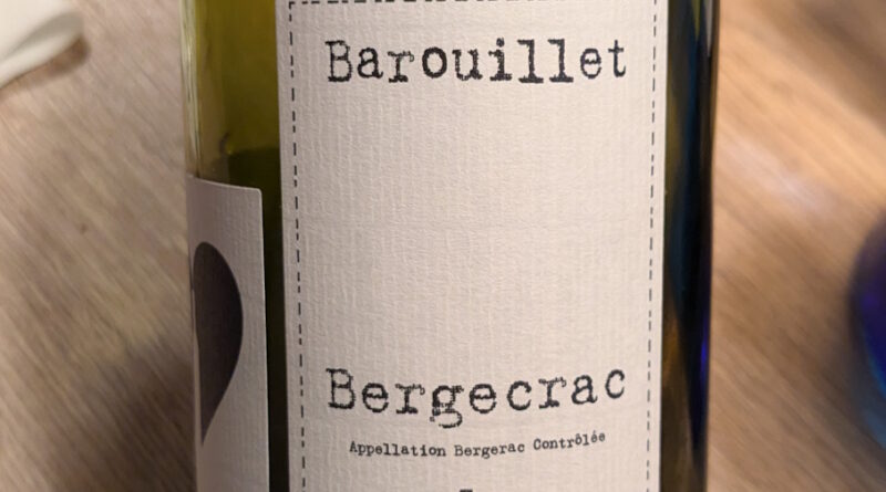 4 Barouillet Blans Sec Domaine Barouillet (2021)