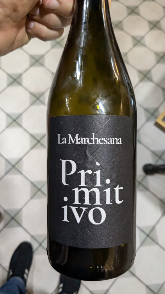 5 Primitivo La Marchesana (2022)