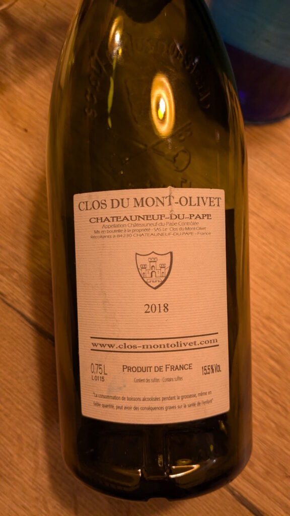 8b Clos du Mont-Olivet Clos du Mont-Olivet (2018)